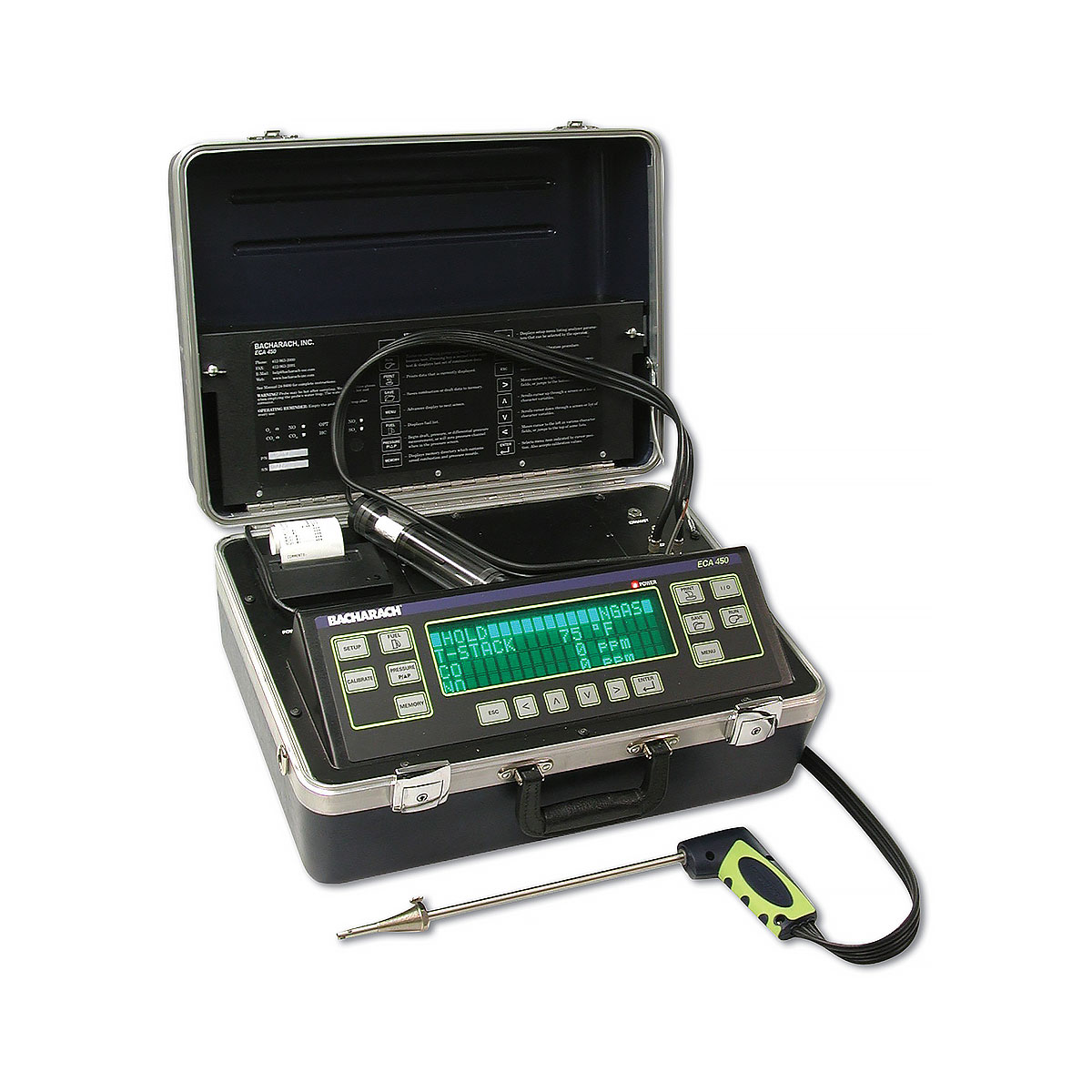 ECA 450环境气体分析仪，用于工业排放测试
